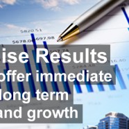 We Promise Results
